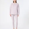 Tekniske jersey-leggings, lilla