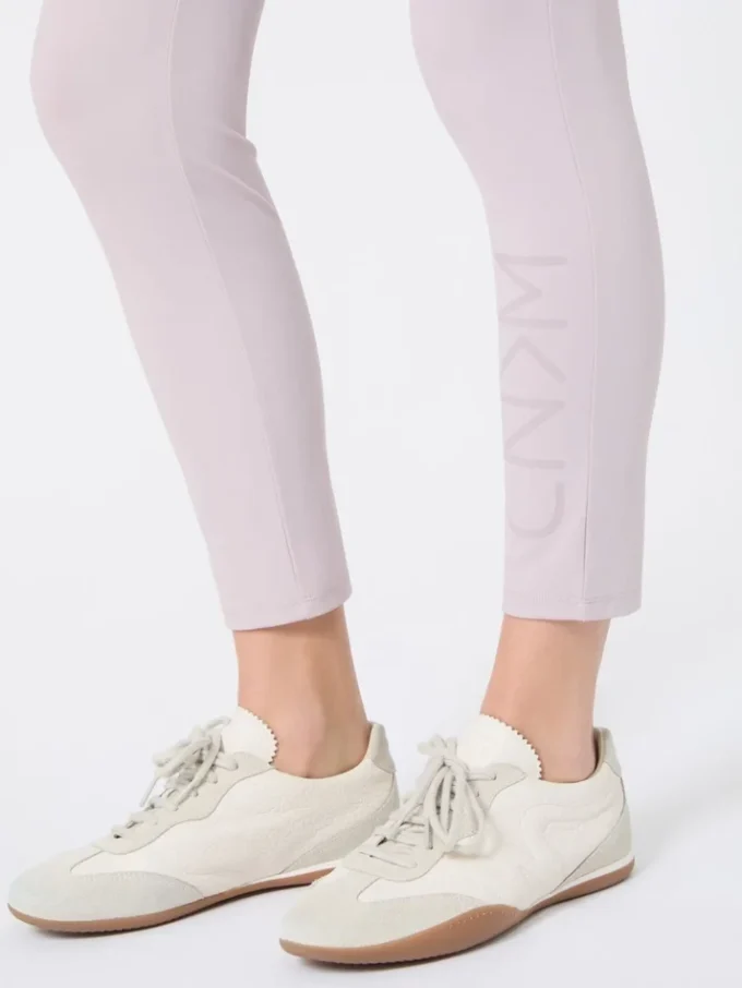 Tekniske jersey-leggings, lilla