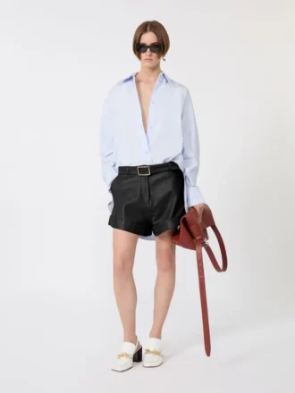 Tunika i poplin i kimono-stil, avio