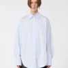 Tunika i poplin i kimono-stil, avio