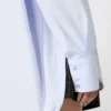 Tunika i poplin i kimono-stil, avio