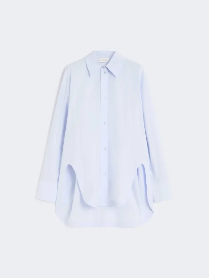 Tunika i poplin i kimono-stil, avio