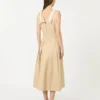 Vannavvisende gabardinekjole, beige