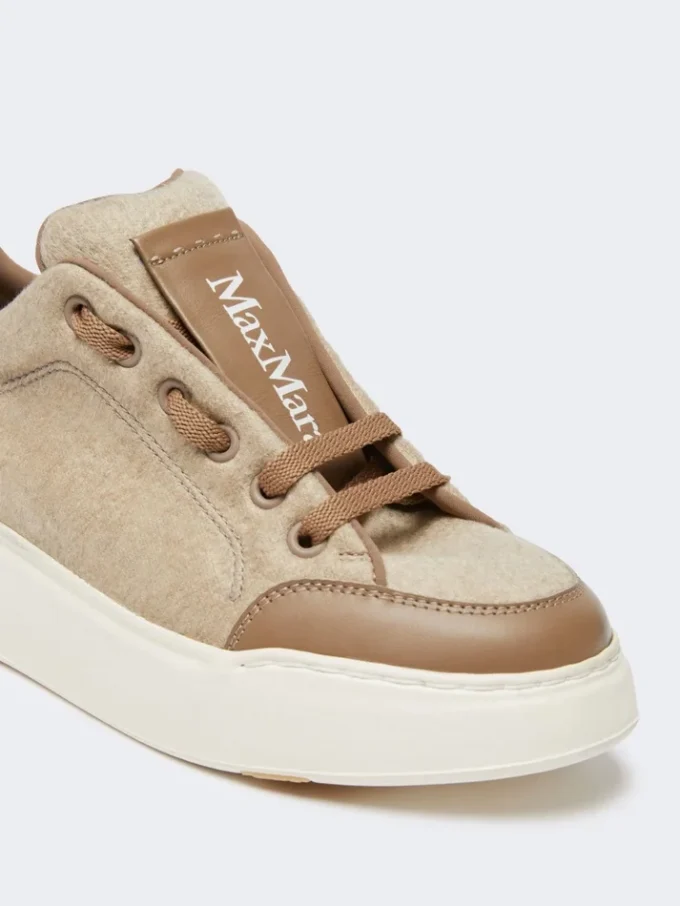 Vannavvisende joggesko i kashmir, beige