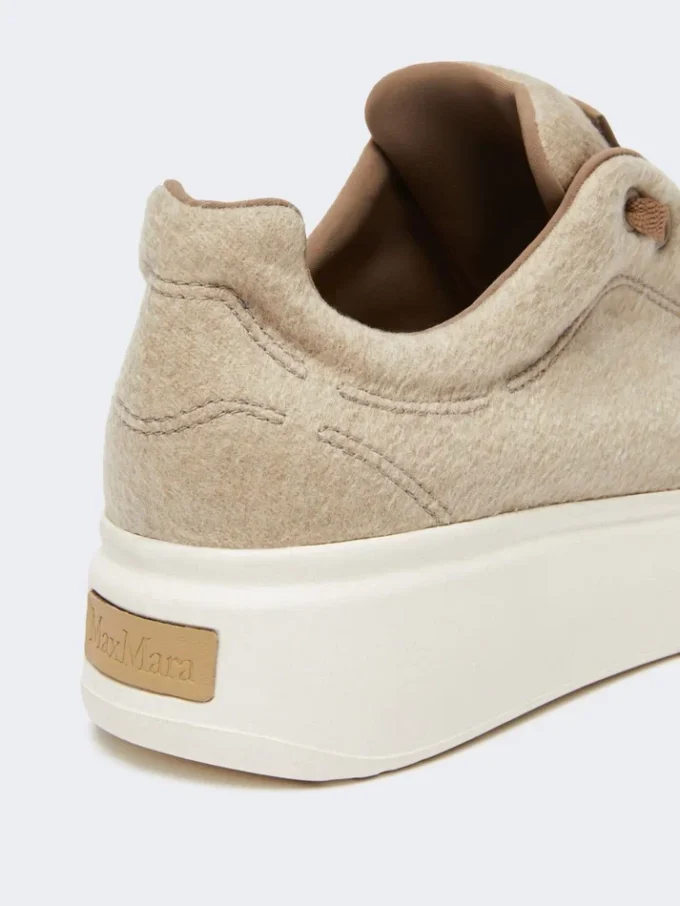 Vannavvisende joggesko i kashmir, beige