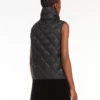 Vannavvisende nylon-canvas-vest, svart Vannavvisende nylon-canvas-vest, svart