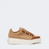 Vannavvisende sneakers i kamelfarge, kamel
