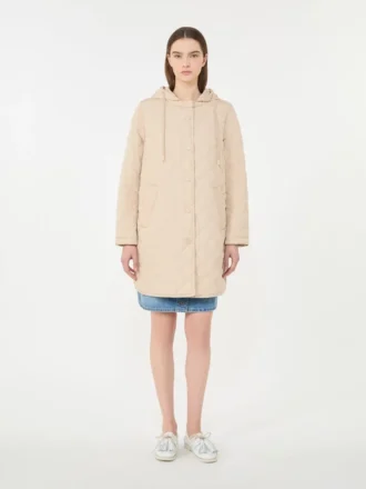 Vannavvisende, vattert parkas, sand