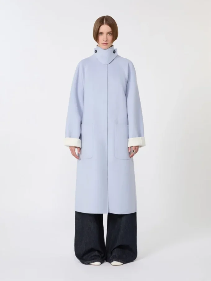 Vendbar kåpe i Pure Wool, avio Vendbar kåpe i Pure Wool, avio
